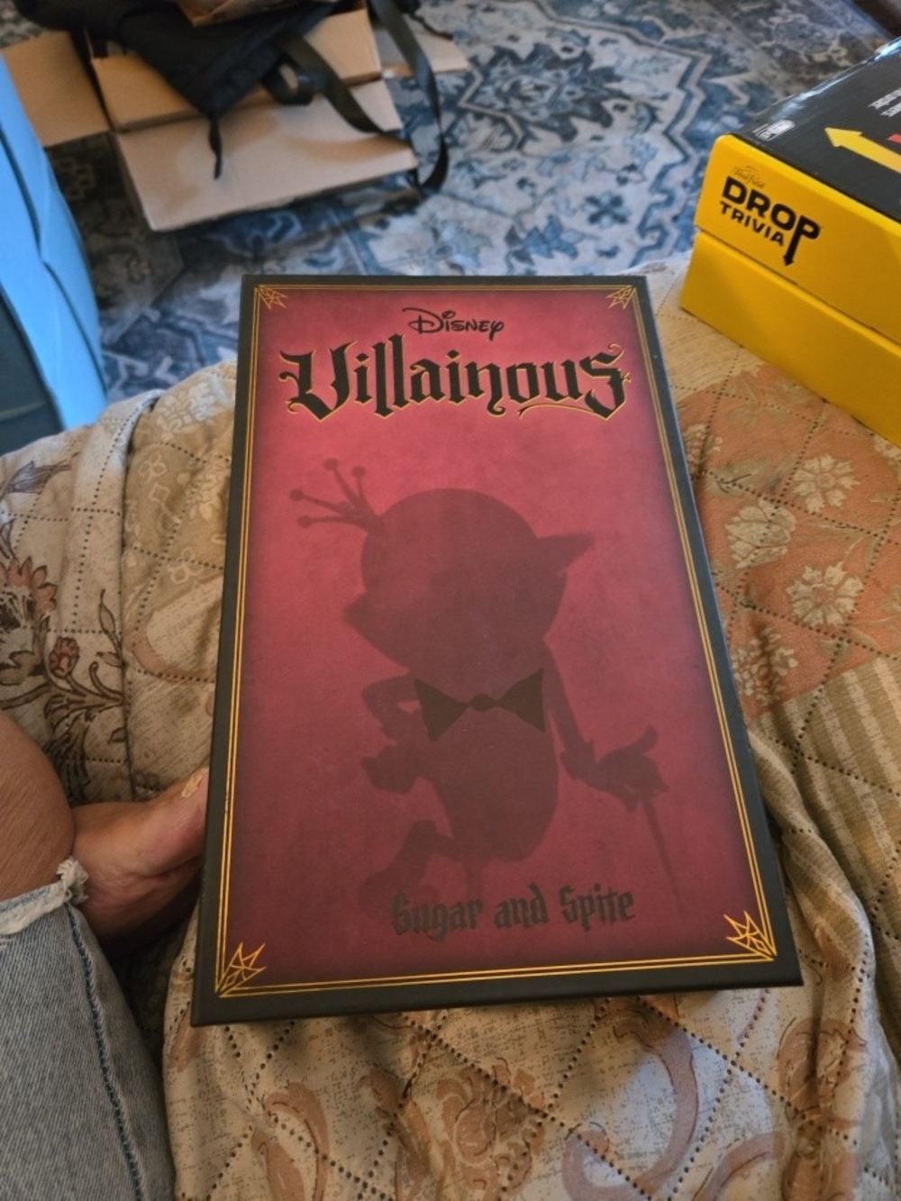 Disney Villainous Sugar and Spice Board Game - Red Cover
